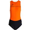 Joma Body d´Atletica da Donna, Taglie S-XL, Tuta Sportiva Traspirante con Cerniera Frontale, Record III