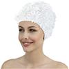 Fashy, Cuffia da Bagno Blüten, 3454, Bianco (Weiß), Taglia Unica