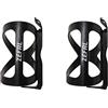 ZEFAL Pack Wiiz Portaborraccia - Confezione di due Portaborracce per Bicicletta all'introduzione Laterale, Nero
