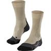 FALKE TK2 Explore Cool W So lyocell filo funzionale spessi antivesciche 1 paio, Calzini da escursionismo Donna, Beige Nature Mel 4100, 37-38