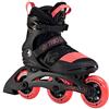 K2 Skates Donne Pattini in linea TRIO LT 100 W black_coral — black - coral — EU: 40.5 (Mondo: 265 / cm: 26.5 / UK: 7 / US: 9.5) — 30F0128