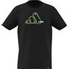 adidas Adrenaline Aesthetic Graphic T-Shirt Junior Maglietta Grafica (Manica Corta) Unisex - Bambini e Ragazzi (Pacco da 1)