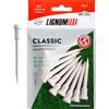 LIGNUM Longridge LIGNUM T-shirt da golf in legno Ring System, bianco, 62 mm