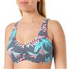 FIREFLY Muriel Top Bikini Top Bikini da Donna, Donna, Flower/Stripes, 38E