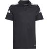 adidas Unisex - Bambini e Ragazzi Squadra25 Cotton Polo Kids Shirt, Black/White, 11-12 Years