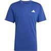 adidas Uomo Train Essentials Feelready Novelty T-Shirt, Dark Blue, M