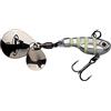 Berkley Pulse Spintail Perch - Esca artificiale da pesca, 7,5 cm | 21 g, Glow Silver Zebra