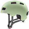 uvex City 4 - Casco de Bicicleta Ligero para Adultos - Ajuste de Talla individualizado - Forro Interior Lavable - Matcha Matt - 51-55 cm
