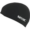 Seac Cuffia in Tessuto, ideale per Nuoto in Piscina, Unisex Adulto