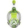 Seac Libera, Maschera Integrale da Snorkeling di Nuova Generazione, Silicone Ipoallergenico, Sgancio Rapido, 4 Taglie