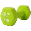 G5 HT SPORT Manubri O Manubrio in Neoprene da Palestra E Home Gym Antiscivolo da 0.5 a 6 kg Coppia O Singolo (1 x 2 kg)
