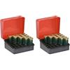 Plano Shot Shell Case 16-Gauge 25-rounds, Red, Custodia per munizioni per fucile da caccia, porta cartucce per fucile da caccia, scatola per cartucce per fucile da caccia, Organizzatore di munizioni