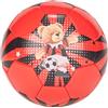A.C. Milan AC Milan Pallone da Calcio, per Partite e Allenamento, Rosso/Nero (Teddy), Taglia 1