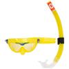 AQUALUNG Snorkeling Combo Mix for Kids 4+ with Mask and Snorkel Yellow and Blue