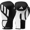 adidas Guanti da boxe Tilt 250, nero/bianco, 10 oz EU