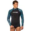 Cressi Cobia Hunter Rash Guard Maglietta Rash Guard con Cappuccio per Sport Acquatici, Dotata di Protezione sternale Unisex - Adulto