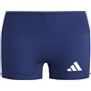 adidas Donna Volleyball 3-Stripes 4 Inches Tights, Team Navy Blue 2, L 4 inch