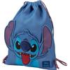 Samsonite Sammies Disney - Stitch Sacca per Bambini 37 cm, Sacca Sportiva con Coulisse, Gym Bag Leggera per Scuola, Sport & Tempo Libero