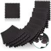 Relaxdays Tappeto Ammortizzante e Insonorizzante per Attrezzi Fitness 60x60 cm, Set da 8, 3 m², Spessore 1 cm, Nero