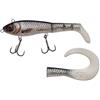 Abu Garcia Svartzonker Mchybride - Esca di tipo Swimbait Hybrid corpo duro e paddle morbido, fornisce una coda di ricambio