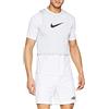 NIKE Training Bib I T-Shirt, Uomo, White/(Black), XXS