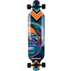 Schildkröt Longboard Freeride 41, Legno d'Acero a 9 Strati, Tavola Completa con Sospensione dell'Asse Passante, Cuscinetto a Sfere ABEC-11