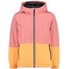 CMP Giacca Kid G con Cappuccio Fisso Unisex - Bambini e Ragazzi, Pesca 25, 110