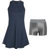 adidas Donna Climacool Tennis Y-Dress PRO Dress, Aurora Ink, XL