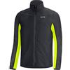 GORE WEAR WEAR R3 Partial GORE-TEX INFINIUM, Giacca, Uomo, black/neon yellow, S