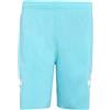 adidas Homme Stripes Swim Shorts 8 inch, Lucid Cyan/White, S