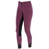 Covalliero Pantaloni da Equitazione Economic, Pantaloni da Bambino, Taglia 116, Blackberry, 90% Cotone, per Bambini, Elasticizzati, Elastico in Vita, Tasca con Cerniera