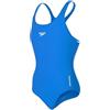 Speedo Bambina Costume da Bagno Eco Endurance+ Medalist | Resistenza al Cloro | Tessuto Riciclato | vestibilità Comoda | Lezioni di Nuoto | Nuoto e Vacanze Bondi Blue 9-10