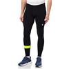 Macron - Run Fcc Chuck Light Stretch Long Pants Man Blk/Nyel, Pantaloni Running Uomo