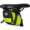 VAUDE Borsa da sella per bicicletta Race light, piccola con riflettori, per attrezzi con chiusura in velcro, particolarmente leggera, facile da montare
