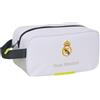 safta Borsa a tracolla piccola Real Madrid 25/26 per scuola e tempo libero giornaliero - Borsa a tracolla piccola Real Madrid con tracolla regolabile e tasche multiple, Scarpiera media, Moderno