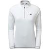 Dare 2B FreeformII-Giacca in Pile con Mezza Zip, Uomo Donna, Bianco, UK 10-Bust 34, (86cm)