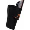 HO Soccer Parastinchi con mezza tasca ESKUDO Pro, unisex per adulti, nero/arancione, S