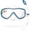 CRESSI Onda + Mexico Combo Clear/Blue