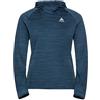 Odlo Donna Felpa con Cappuccio da Corsa Run Easy Warm
