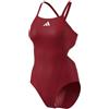 adidas Donna Ripstream Team Thin Straps C-Back Swimsuit Swimwear, Team Power Red 2, 44