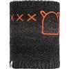 Buff - Scaldacollo a Maglia, per Bambini, Motivo: Monster Jolly Jnr, Nero, Taglia Unica