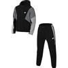 NIKE M Nk Club Fleece Hded Track Gx M NK CLUB FLEECE HDED TRACK GX Unisex - Adulto