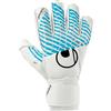 uhlsport Guanti da portiere da calcio Cybertec - Morbidi - Guanti da portiere da calcio per bambini con stabilizzazione delle dita