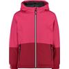 CMP Giacca Kid G con Cappuccio Fisso Unisex - Bambini e Ragazzi, Fuxia 25, 128