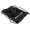 Pigna , Sacca Gym, borsa sportiva, Chiusura con cordoncino coulisse, in lattina portapenne, Nero