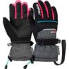 Reusch Guanti da sci bambini | caldi, impermeabili, antivento e traspiranti | Guanti invernali con chiusura in velcro e softshell, per lo sci e le attività all'aria aperta, Taglie 3-6,5, Connor Junior