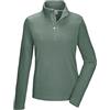 killtec Ksw 101 Wmn FLC Shrt Camicia in Pile con Collo Alto e Zip Donna (Pacco da 1)