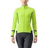 CASTELLI 4522542-383 DINAMICA 2 JACKET Giacca DONNA ELECTRIC LIME/BLACK REFLEX Taglia XS