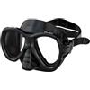 SEAC Elba, Maschera Snorkeling e Immersione Subacquea Unisex Adulto, Nero, Standard