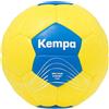 Kempa Spectrum Synergy Plus Palla da Pallamano Partito e Palla da Allenamento con una costruzione di 30 pannelli, Unisex-Adult, Giallo Svedese/Blu Svedese, 2